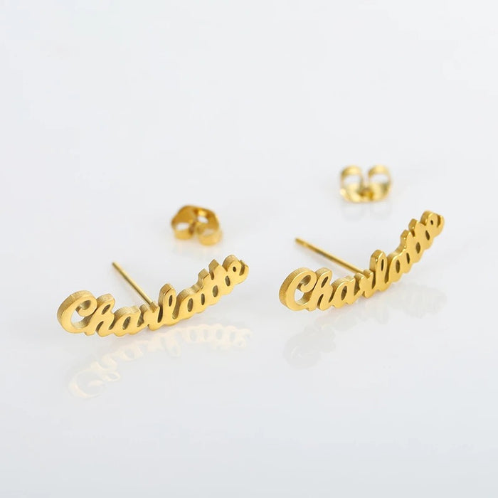 CUSTOM NAME KID'S EARRINGS