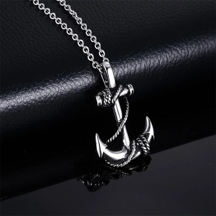 Sea Anchor Pendant Necklace