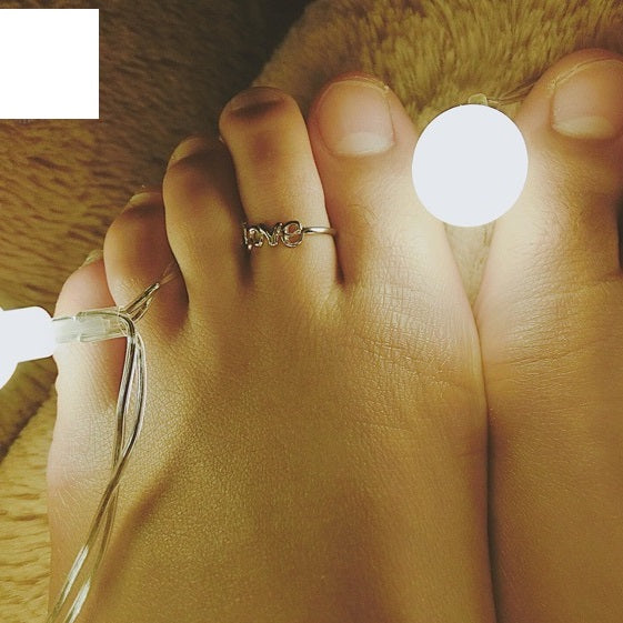 ADJUSTABLE TOE RING