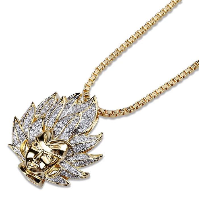 Goku 18k Gold-Plated Pendant