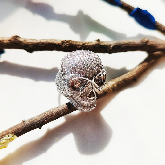 Hip-Hop Skull Ring