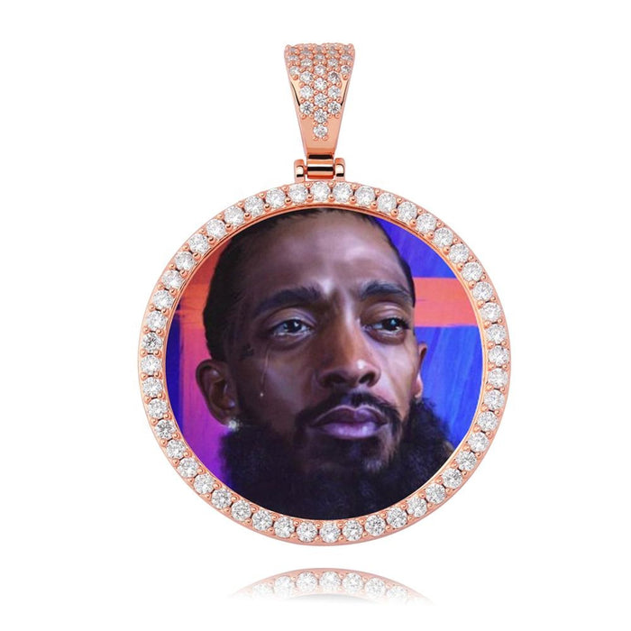 LARGE CUSTOM PHOTO PENDANT