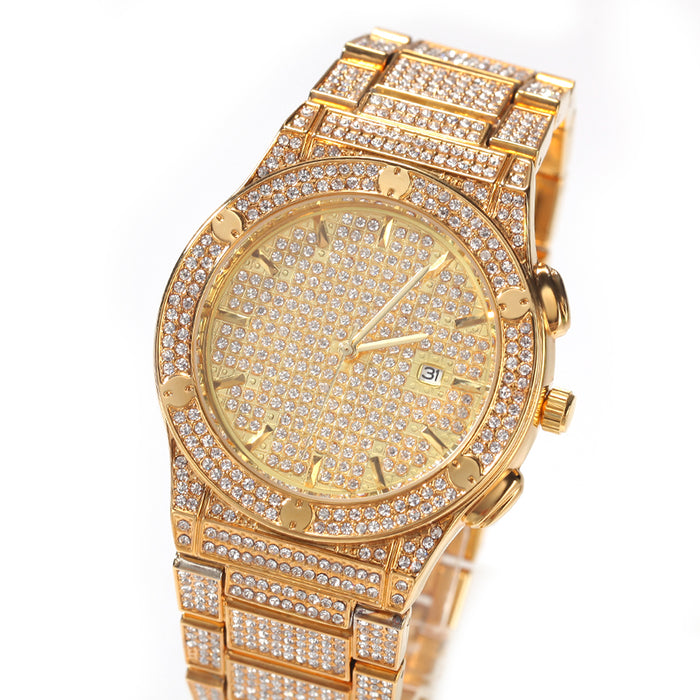 ICED OUT BAGUETTE WATCH