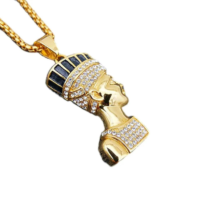 EGYPTIAN QUEEN BLING PENDANT