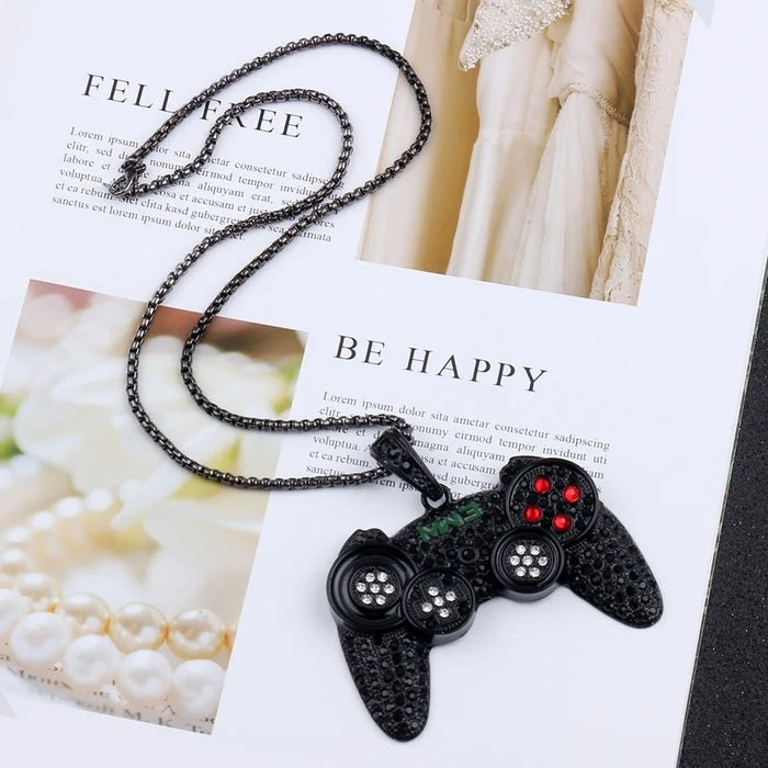 GAME CONTROLLER PENDANT NECKLACE