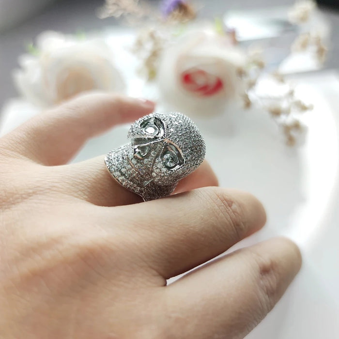 Hip-Hop Skull Ring