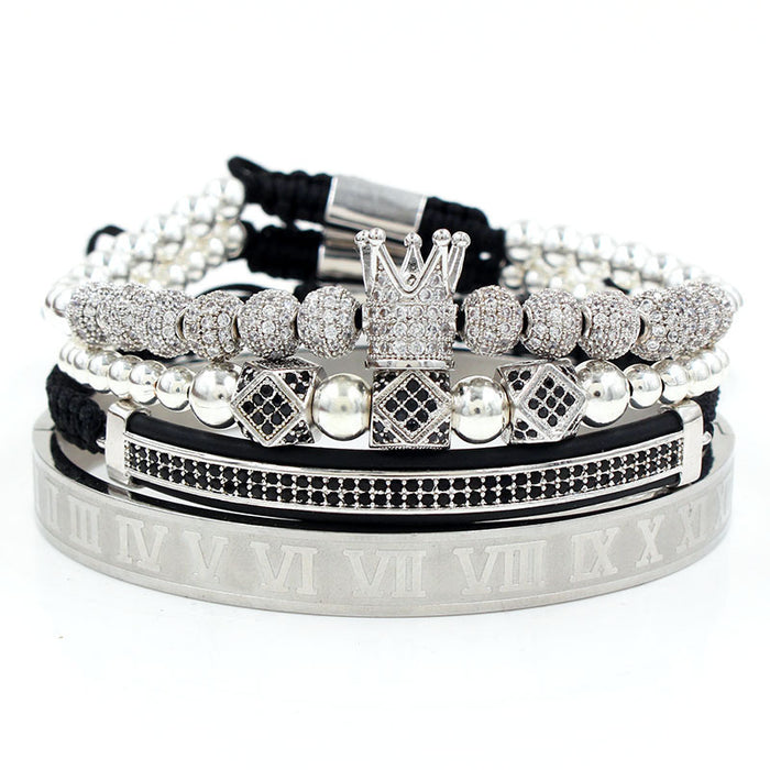 ROYALTY BRACELET SET + FREE BANGLE