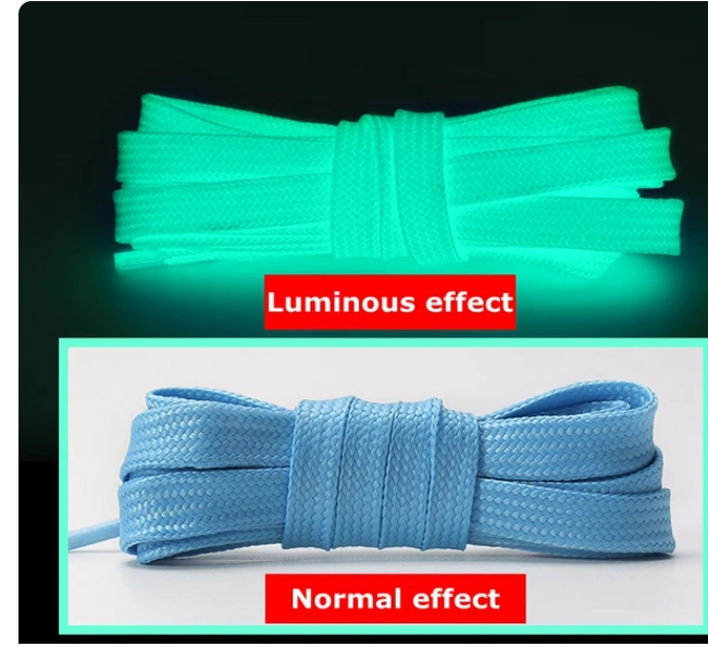 LUMINOUS FLAT SHOELACES