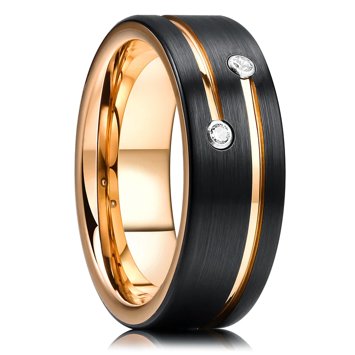 8MM TUNGSTEN RING