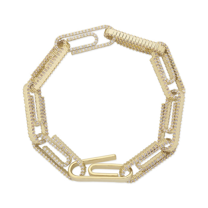 10MM PAPER CLIP BRACELET