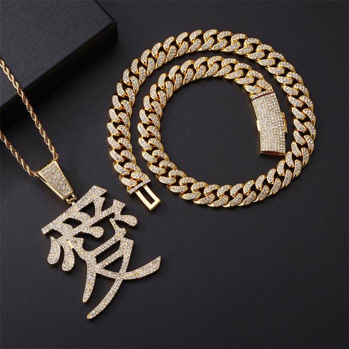 CHINESE CHARACTER "LOVE" PENDANT