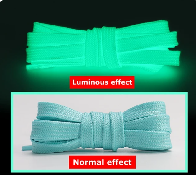 LUMINOUS FLAT SHOELACES