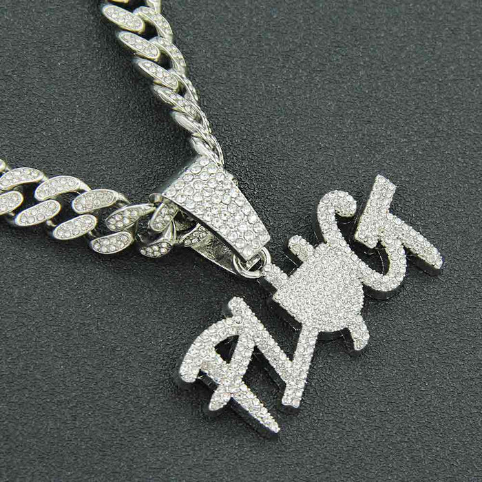 "PLUG" LETTER PENDANT