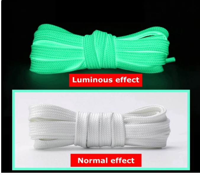 LUMINOUS FLAT SHOELACES