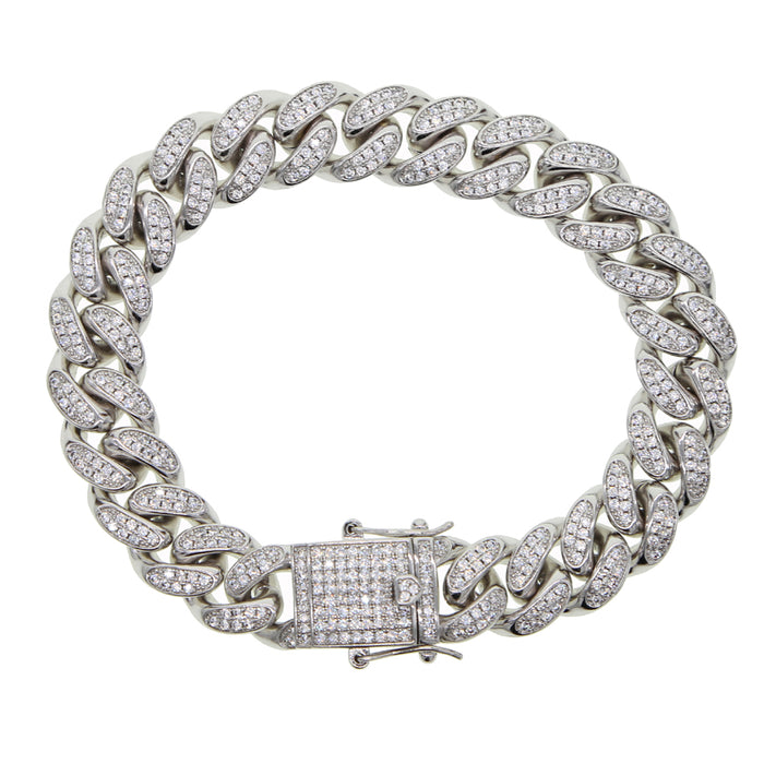 6MM TENNIS BRACELET + FREE CUBAN BRACELET