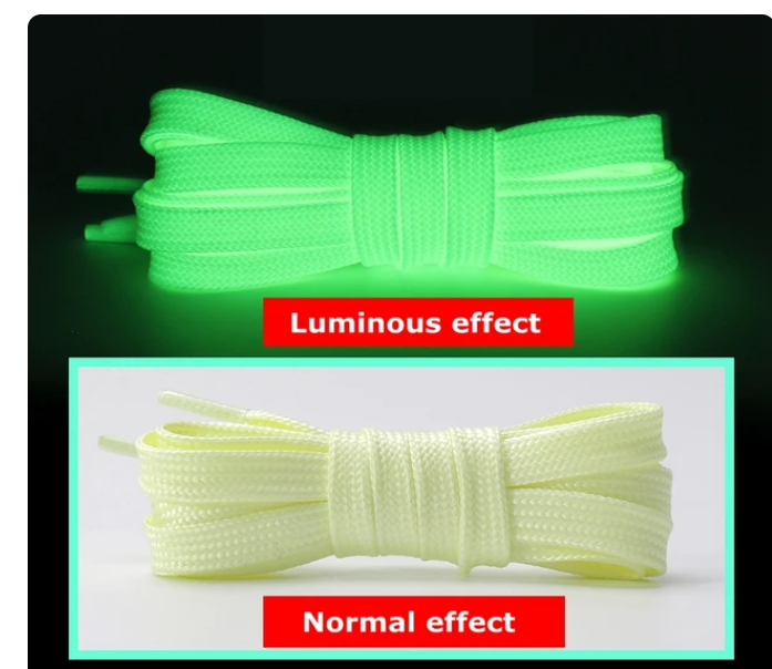 LUMINOUS FLAT SHOELACES