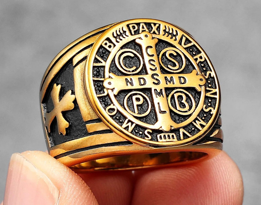 Saint Cross Men Rings