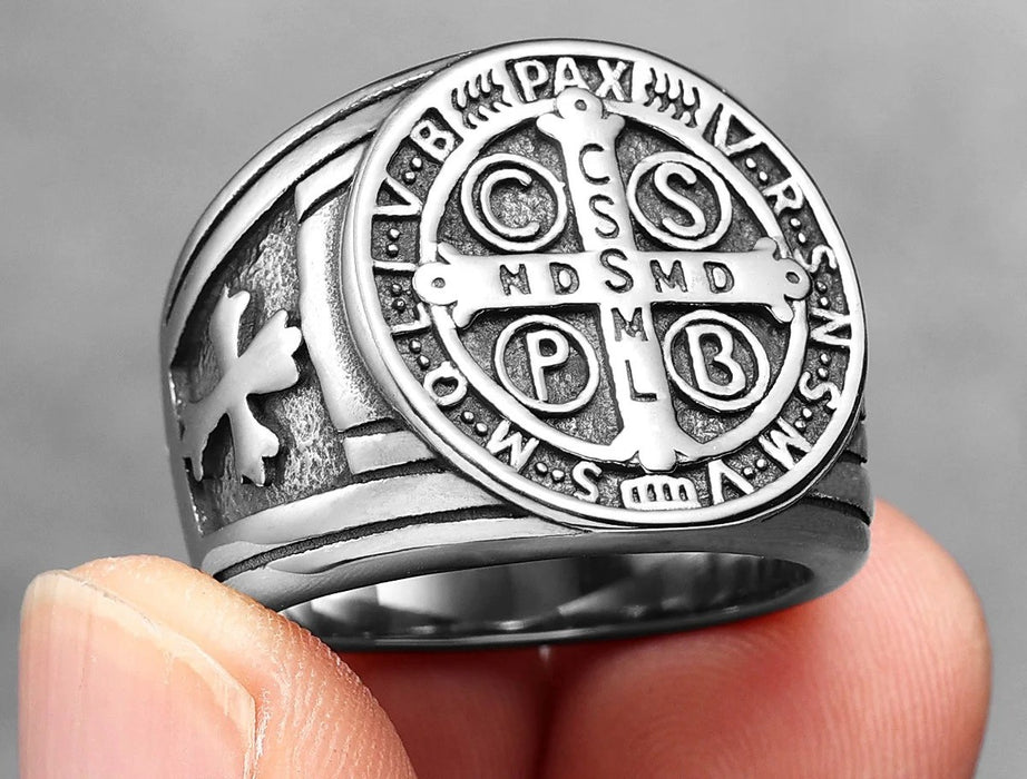 Saint Cross Men Rings