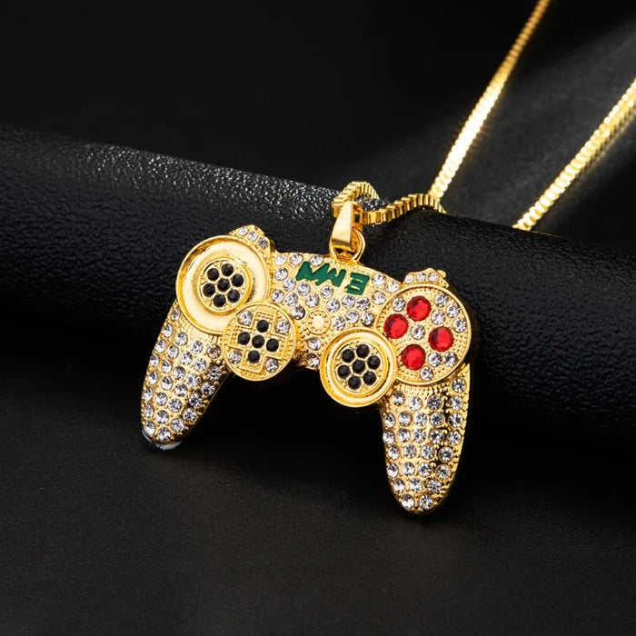 GAME CONTROLLER PENDANT NECKLACE