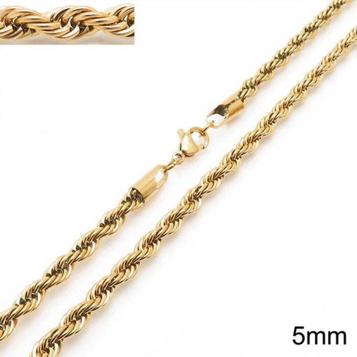 14k Gold Rope Chain