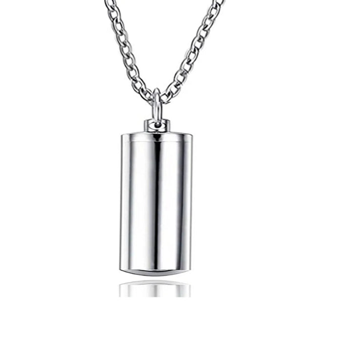 Memorial Cylinder Necklace