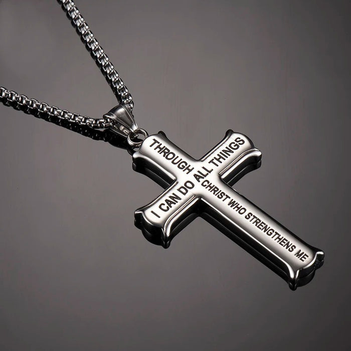 CROSS JESUS PIECE NECKLACE