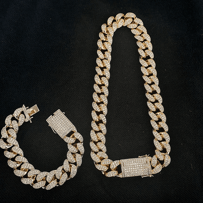 Cuban Chain + FREE Cuban Bracelet Bundle