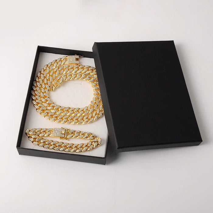 Cuban Chain + FREE Cuban Bracelet Bundle