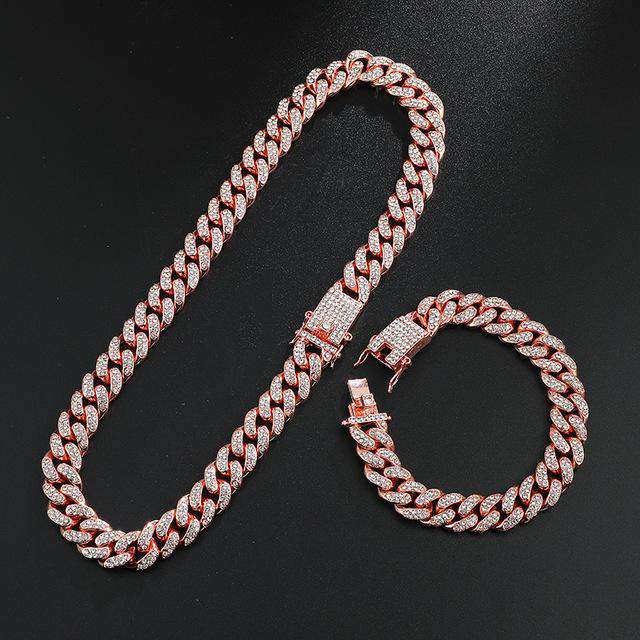 Cuban Chain + FREE Cuban Bracelet Bundle