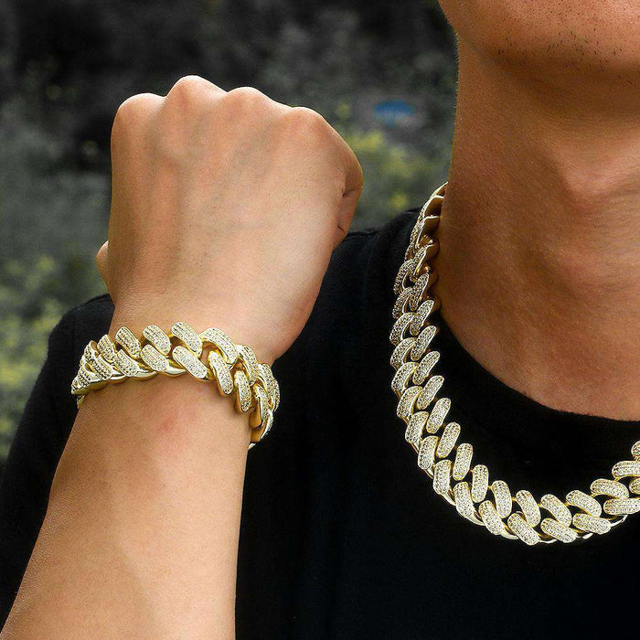 Cuban Chain + FREE Cuban Bracelet Bundle