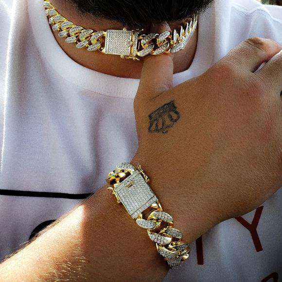 Cuban Chain + FREE Cuban Bracelet Bundle