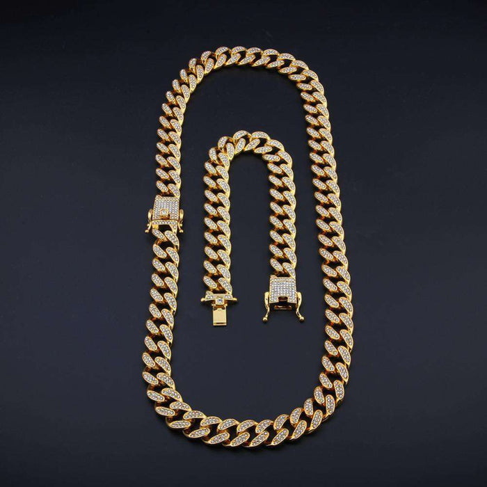 Cuban Chain + FREE Cuban Bracelet Bundle