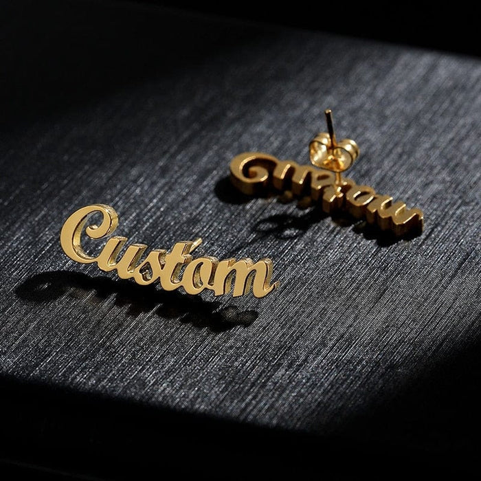 CUSTOM NAME KID'S EARRINGS