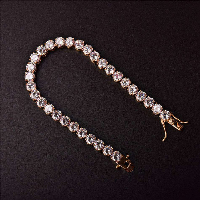 6MM TENNIS BRACELET + FREE CUBAN BRACELET